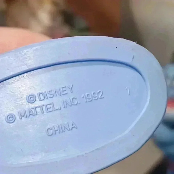 Disney Vintage 1992 Aladdin Vinyl Figures Bundle Genie  Jasmine Rajah Carpet - Picture 5 of 11